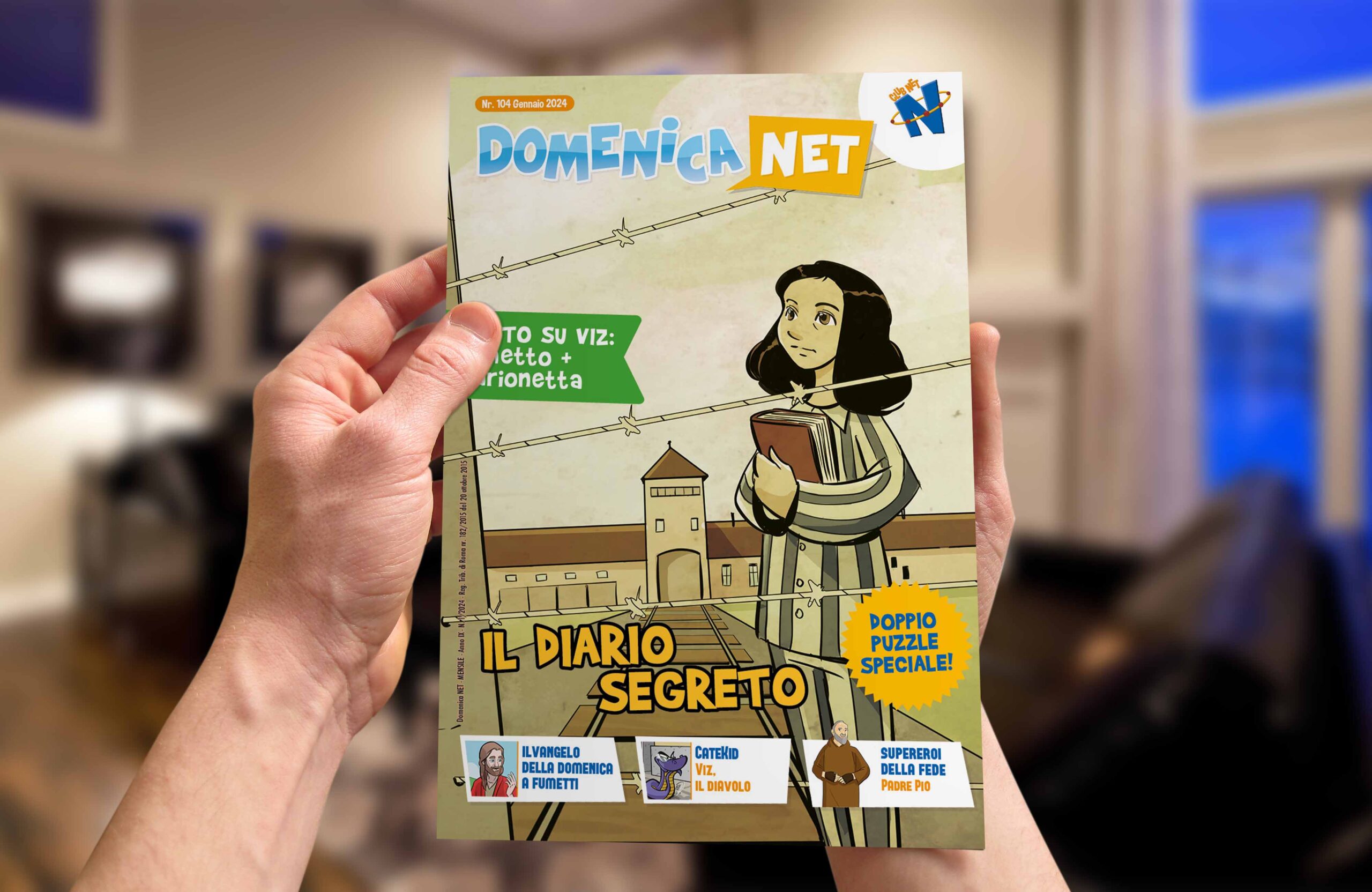 Domenica NET: Il diario segreto - Club NET – Materiale per il catechismo e  l'ora di religione